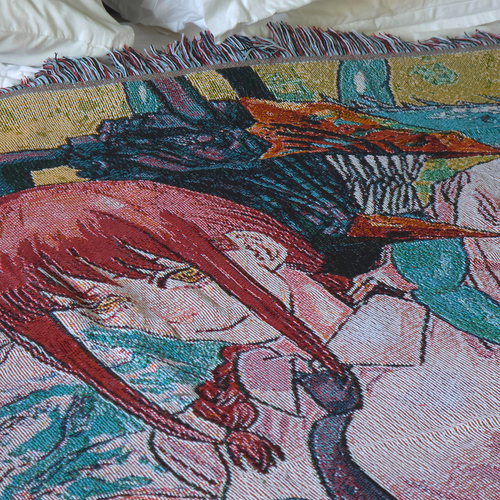 The "Chainsaw + Mak" Anime Tapestry