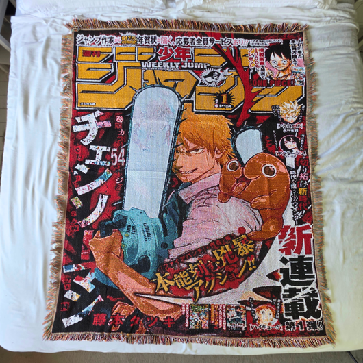 The "Chainsaw" Anime Tapestry