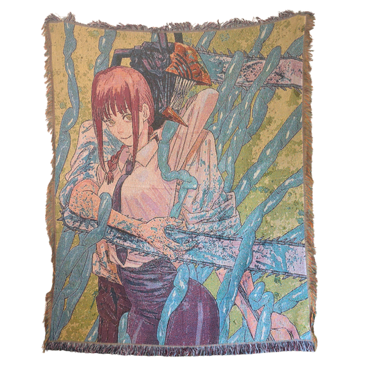 The "Chainsaw + Mak" Anime Tapestry