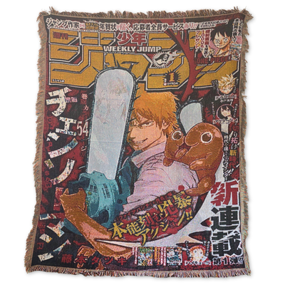 The "Chainsaw" Anime Tapestry