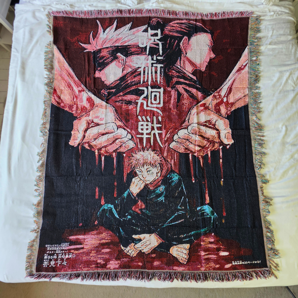 The "JJK" Anime Tapestry